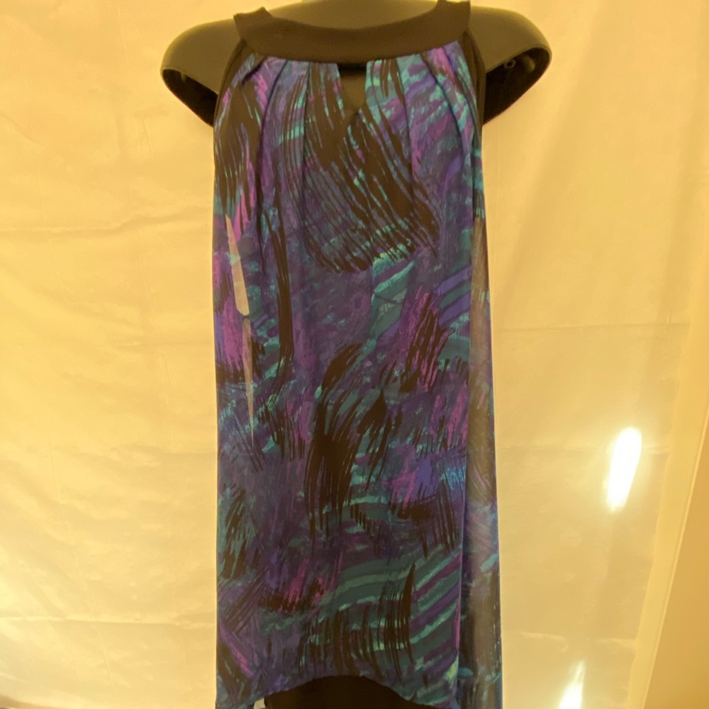 Jessica // Black Dress with Silk Overlay